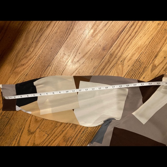 100% silk DIANE VON FURSTENBERG Silk Asset blouse - Picture 13 of 14